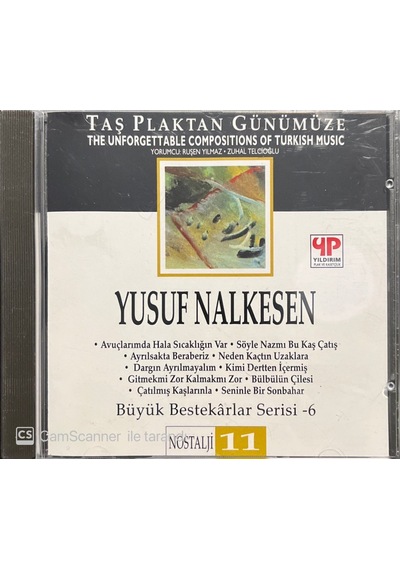 Plak Değildir Cd Dir Cd Taş Plaktan Günümüze Yusuf Nalkesen Cd