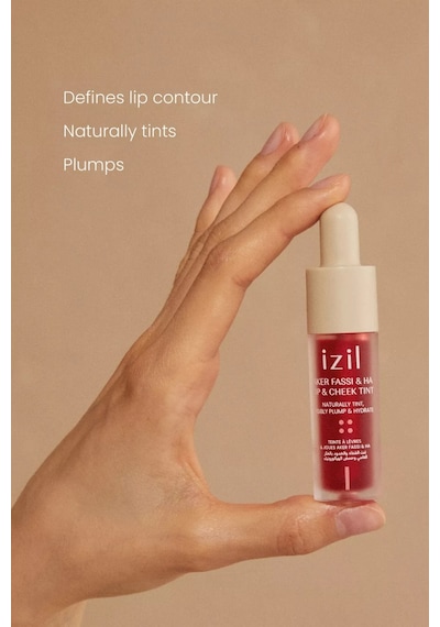 İzil Fassi-hyaluronik Asitli Dudak Ve Yanak Renklendirici 5.5ml Dudak Parlatıcıları Kırmızı