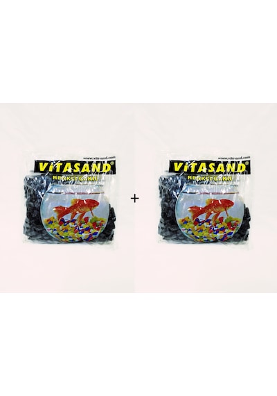 Çakıl Taşı Siyah 350 Gram X 2 Paket