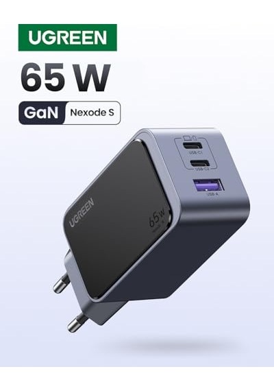 Nexode Air 65w 3-port Gan Fast Charger Eu Hızlı Şarj Adaptörü