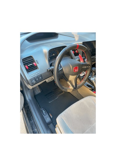Honda Civic Fd6 Araca Özel Yeni Nesil Akıllı Oto Paspas Siyah Siyah