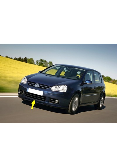 VW Golf 5 MK5 2004-2008 Ön Tampon Alt Orta Izgara 1K0853677