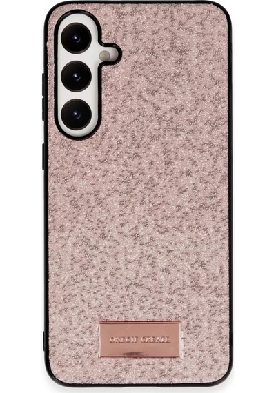 Onegif  Samsung  Uyumlu Galaxy A25 5g Bright Simli Kapak - Pembe