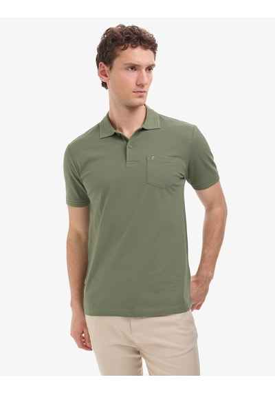 Pierre Cardin Erkek Haki Tişört Basic 50325290-vr027