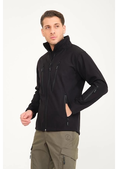 Q&steinbock Arthur Erkek Softshell-29425 Siyah