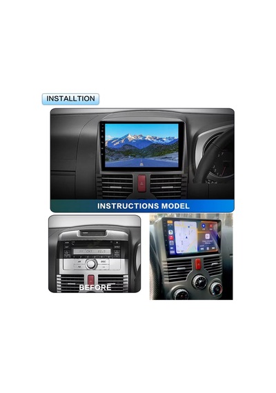 Daihatsu Terios 2007-2011 Android Multimedya 2gb Ram/32gb Carplay 9inc Ips Park Kamerası  9"