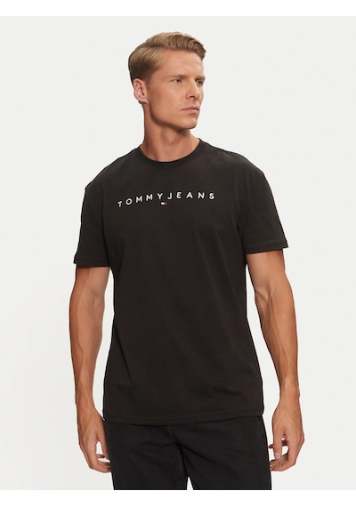 Tommy Hılfıger Erkek T-shırt Dm0dm20744-bds SIYAH