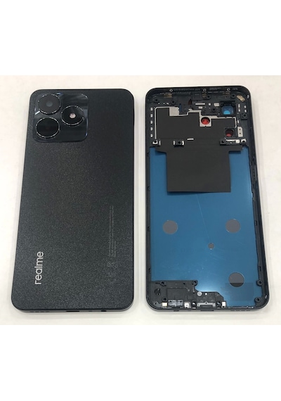 Realme C53 Rmx3760 Kasa Arka Kapak Pil Kapağı - Siyah