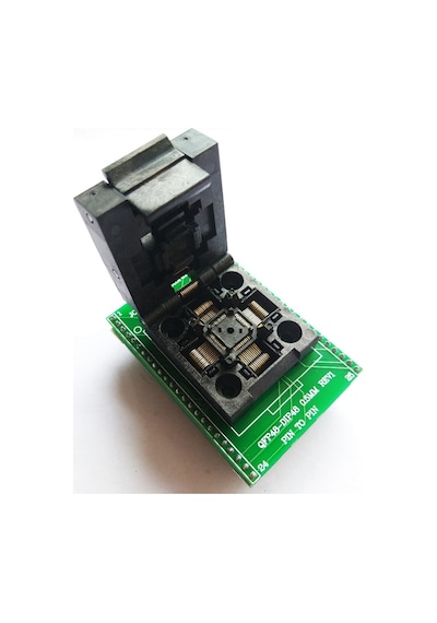 QFP48 TQFP48 DIP48 0.5 MM Pitch Programlama Adaptörü