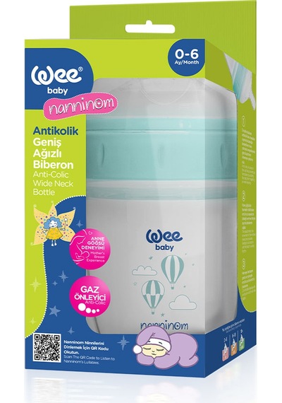 Wee Baby Nanninom Antikolik Geniş Ağızlı Biberon 150 ML