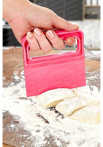 Plastik Hamur Kesme ve Kazıma Spatulası