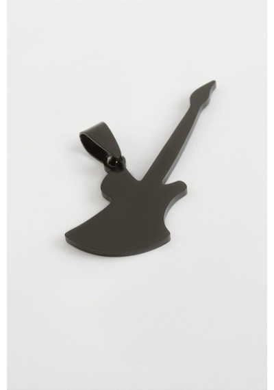 Nrzsnt Gitar Çelik Kolye Ucu 4 Cm-siyah Çok renkli