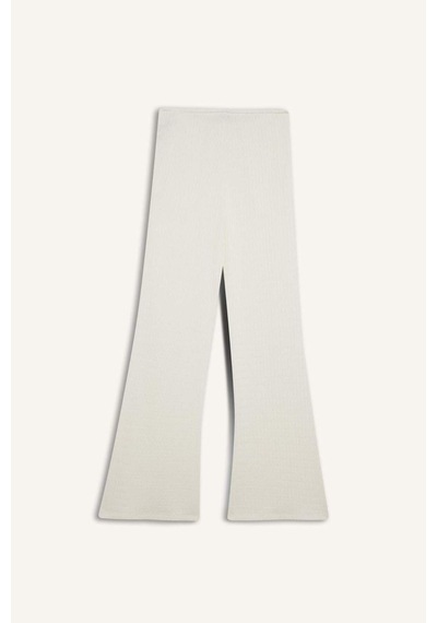 DeFacto Coool Flare Fit Beli Lastikli Bürümcük Pantolon E9942AX25SMWT32