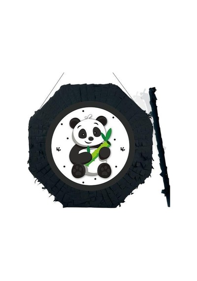 Panda Pinyata 42 Cm + Sopası Diğer