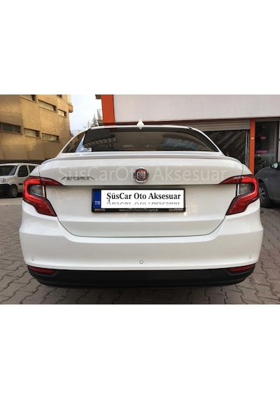 Fiat Egea Bagaj Üstü Slim Spoiler Parlak Beyaz