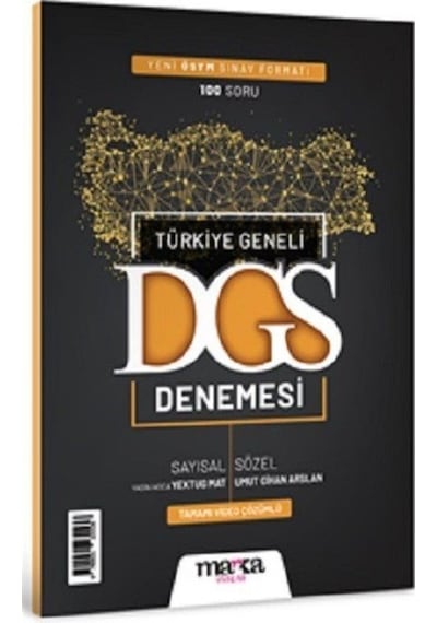 DGS Türkiye Geneli Sayısal Sözel Deneme- Marka Yayınları
