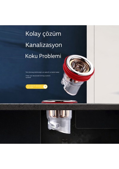 Gider Koku Önleyici Sifon Duş & Banyo İçin Geri Akış Ve Böcek Koruması Diğer