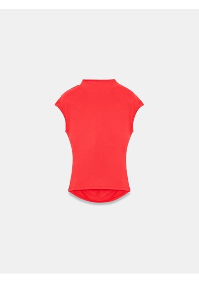 Dilvin 33211 Bra-free Büzgü Detaylı Top Kırmızı