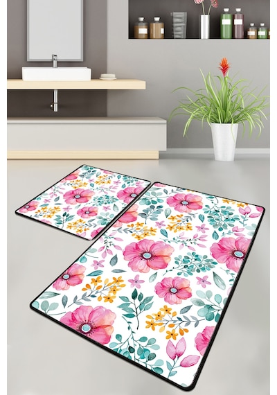 Azalea 2 li Set 60X100-50X60 cm Çok Renkli