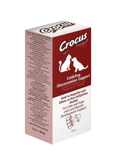 Crocus Kedi Köpek Glukozamin Vitamin Destek 100 ML