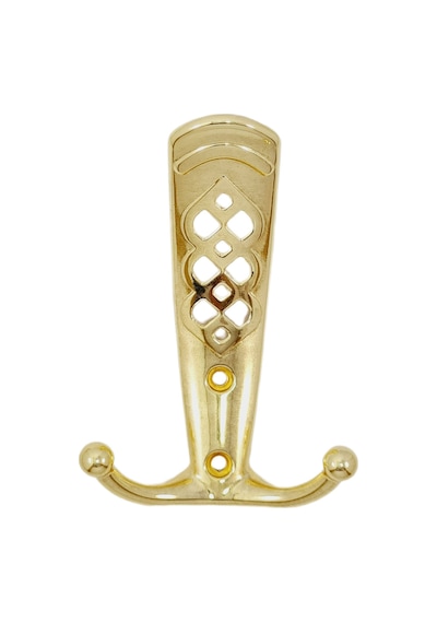 Portmanto Askı Motif Gold - 5 Adet
