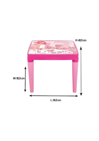Pilsan Hobby 2 Sandalyeli Oyun ve Aktivite Masası Mavi 03414 fsp Mavi