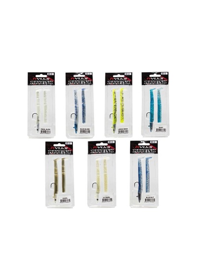 Ryuji Max Fish 11cm 12.5gr. Silikon Yem Black Gold
