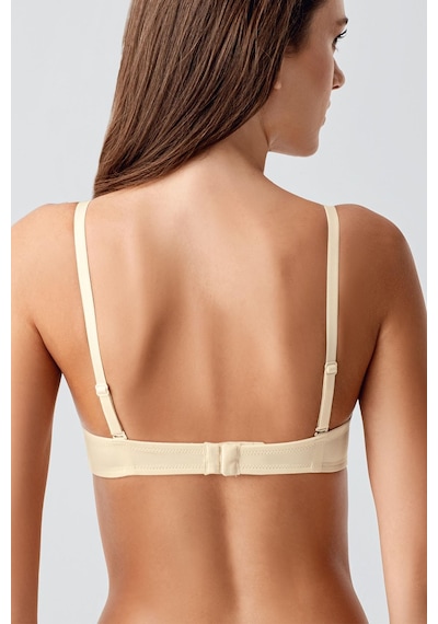 New Bra Kadın B Kap Çift Destekli Basic Sütyen Ten 7040 Ten