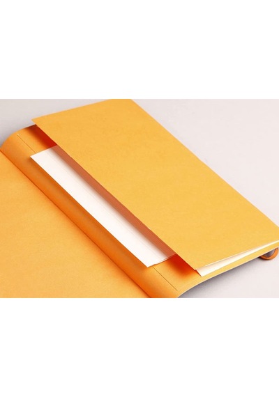 Rhodia Yumuşak Kapak A5 Çizgili Defter Nacarat 117371c