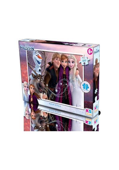 Ks Games Frozen Karlar Ülkesi Elsa Ve Anna 100 Parça Puzzle
