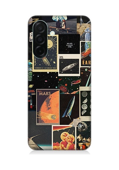 Samsung Galaxy A56 Uyumlu Duman Sanatı  Desenli Silikon Kılıf