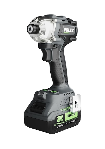 Voltz Vzsd20 20v 5ah Çift Akülü Kömürsüz Darbeli Torklu Vidalama 230 Nm Çantalı