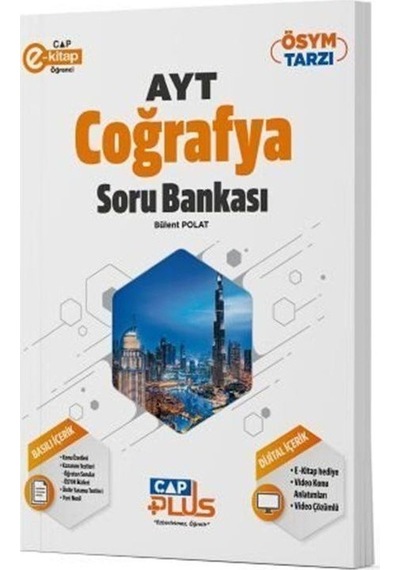 2023 AYT Coğrafya Plus Soru Bankası -  Çap Yayınları