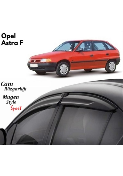 Opel Astra F Cam Rüzgarlığı - Kutulu Gönderim - Lazer Kesim