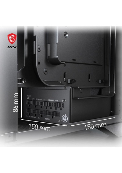 Psu Mpg A1000g Pcıe5 1000w 80+ Gold Power Supply