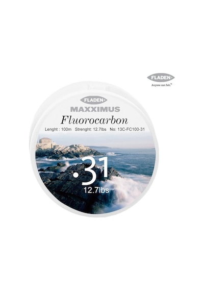 Fladen Maxximus Fluorocarbon Misina 100M 0.18 MM