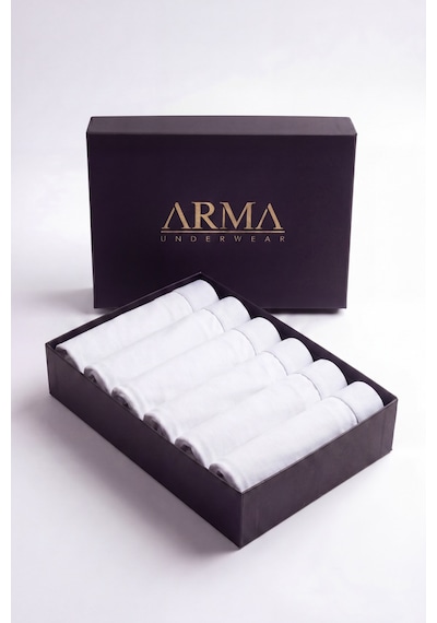 Arma Yıldız Erkek Premium Bambu Beyaz Boxer 6'lı Hediye Kutulu Damat Bohçası Ve Çeyiz Seti Beyaz-6 Arma Yıldız Erkek Premium Bambu Beyaz Boxer 6'lı Hediye Kutulu Damat Bohçası Ve Çeyiz Seti Beyaz-6