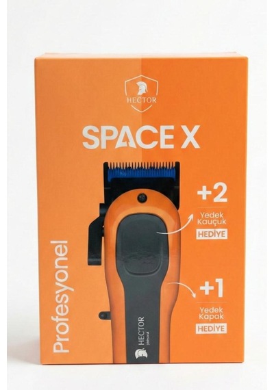 Hector Space X Saç Kesme Tıraş Makinesi Turuncu