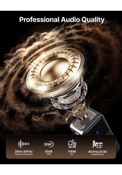 Saramonic Air Kablosuz Yaka Mikrofonu, Usb-c İle - 48khz/24bit, 90db Snr, Apple Uyumlu iPhone 15/16 Serisi İçin Mikrofonlu Cep Telefonu, Şarj Kutusu Ve Uygulama Kontrolü İle, 300 M Menzil, Mini Klipsli Mikrofon Saramonic Air Kablosuz Yaka Mikrofonu, Usb-c İle - 48khz/24bit, 90db Snr, Apple Uyumlu iPhone 15/16 Serisi İçin Mikrofonlu Cep Telefonu, Şarj Kutusu Ve Uygulama Kontrolü İle, 300 M Menzil, Mini Klipsli Mikrofon