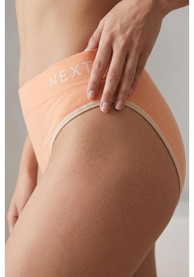 Fit Women Next Baskılı Külot 8011 Turuncu
