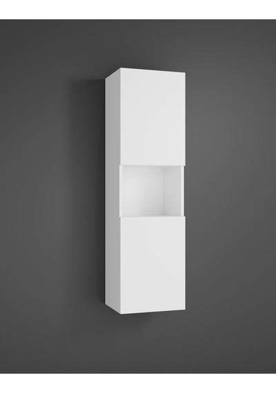 Lisa Banyo Dolabı Duvara Monte Raflı Mdf Beyaz