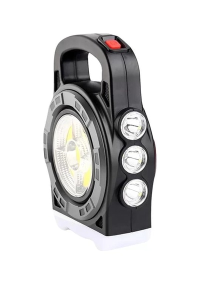 Sh Powermaster Hb-6678c Cob Ledli 20 Watt 3 Kademeli Şarjlı Usb Çıkışlı Solar Lamba Najmaddin