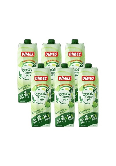 Dimes Cool Lime Özü 1 Lt 6 Lı