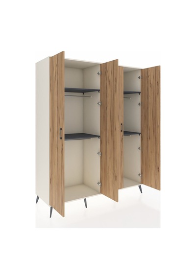 Kronos Gardrop 4 Raflı 4 Kapaklı 4 Askılı 176x59x221 Aytaşı-çam/antrasit Çam/antrasit Kronos Gardrop 4 Raflı 4 Kapaklı 4 Askılı 176x59x221 Aytaşı-çam/antrasit Çam/antrasit