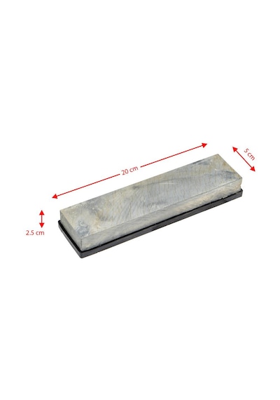 6533 Doğal Yağ Taşı Girit Bileme Taşı 200x50 Mm