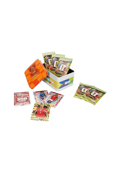 Panini Fıfa World Cup 2026 Adrenalyn Xl Trading Card Metal Kutu Turuncu Özel Koleksiyon Seti