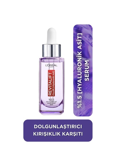 Revitalift Filler %1.5 Saf Hyaluronik Asit İçeren Kırışıklık Karşıtı Serum 30 Ml Diğer
