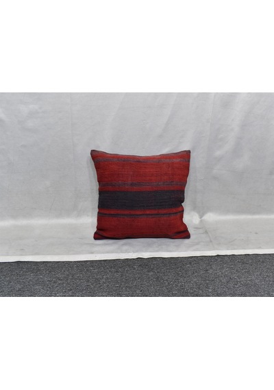 Zehra Abla Halı Yeni El Dokuma Dekoratif Kilim Kırlent Yastık Kılıfı 6735 Çok Renkli