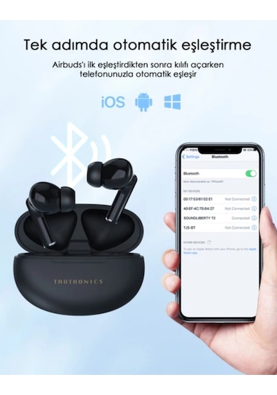 Taotronıcs TT-BH1122 Bluetooth 5.4 Kablosuz Kulak İçi Kulaklık