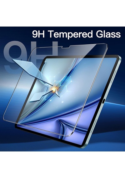 Apple iPad Air 13 M4 2026 İle Uyumlu Temperli Kırılmaz Cam Ekran Koruyucu 5 Adet